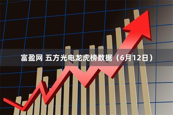 富盈网 五方光电龙虎榜数据（6月12日）