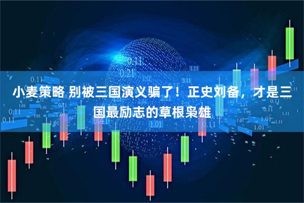 小麦策略 别被三国演义骗了！正史刘备，才是三国最励志的草根枭雄