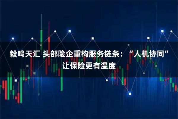 毅鸣天汇 头部险企重构服务链条：“人机协同”让保险更有温度